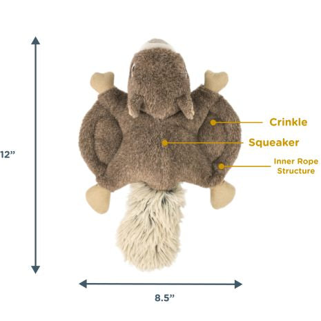 Interactive Plush Squeaker Toy