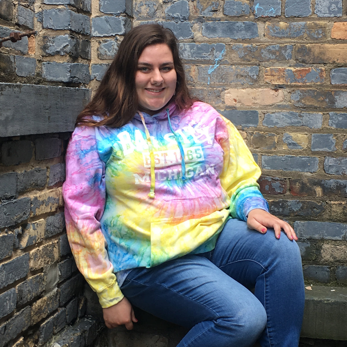 Bay City Tie Dye Hoodie