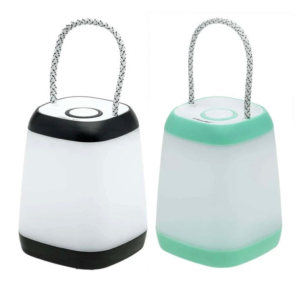 Mini Square Compact Lantern w/ Rope Handle