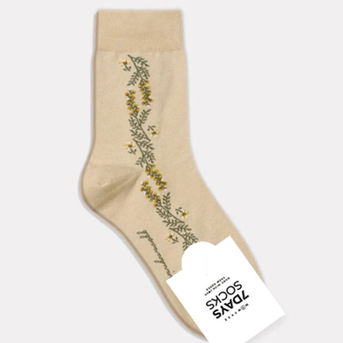 Women&#39;s Vintage Flower Socks