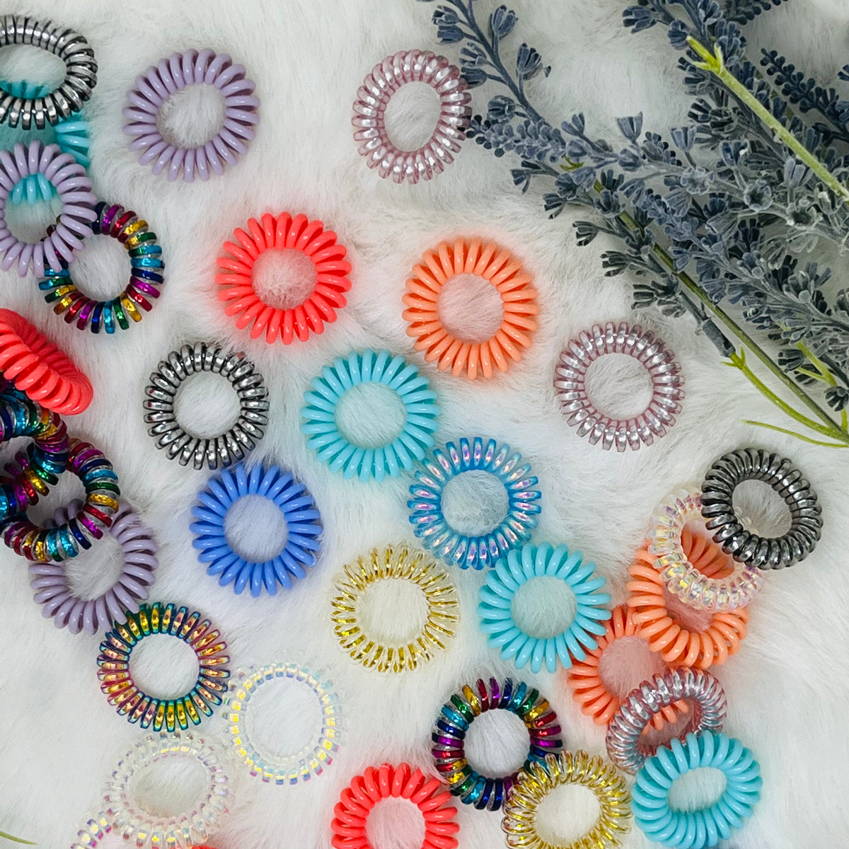 Small Swirly Do Hair Ties