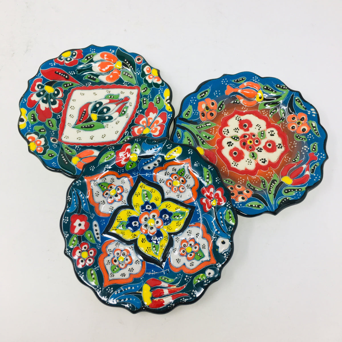 5&quot; Embossed Round Plate