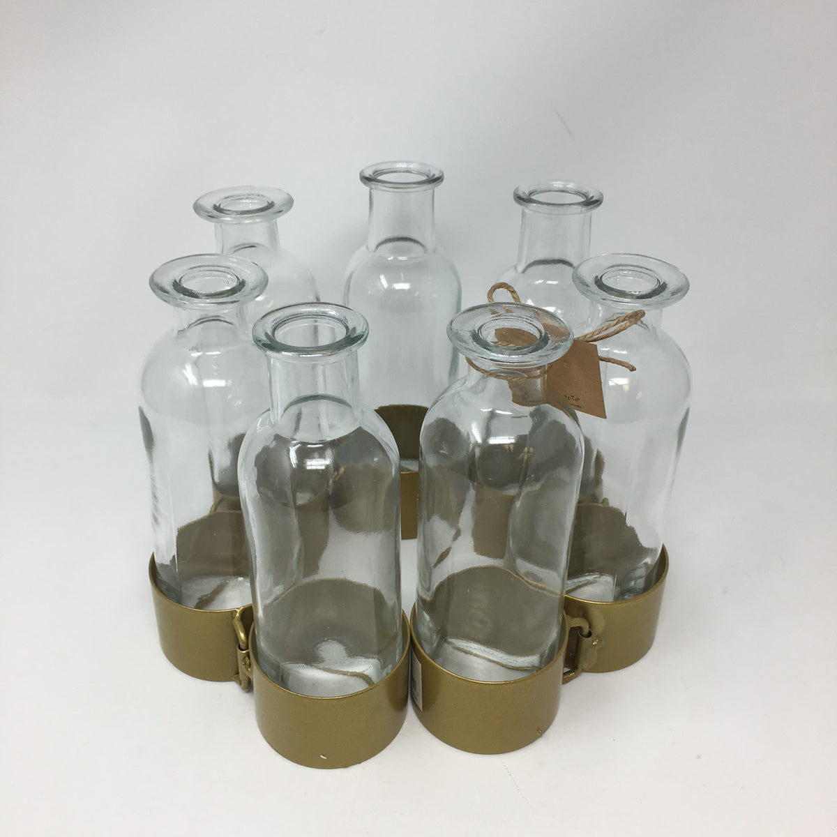 Linked Glass Vase Set