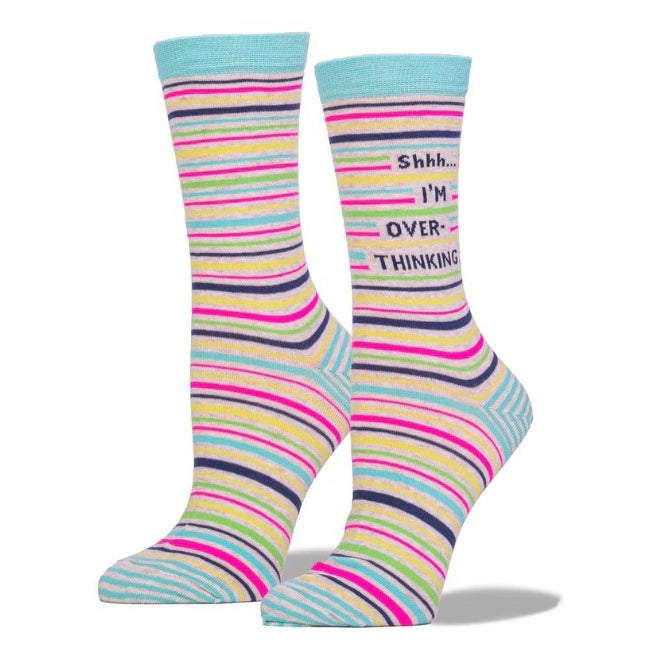 Shhh...I&#39;m Over Thinking Women&#39;s Socks