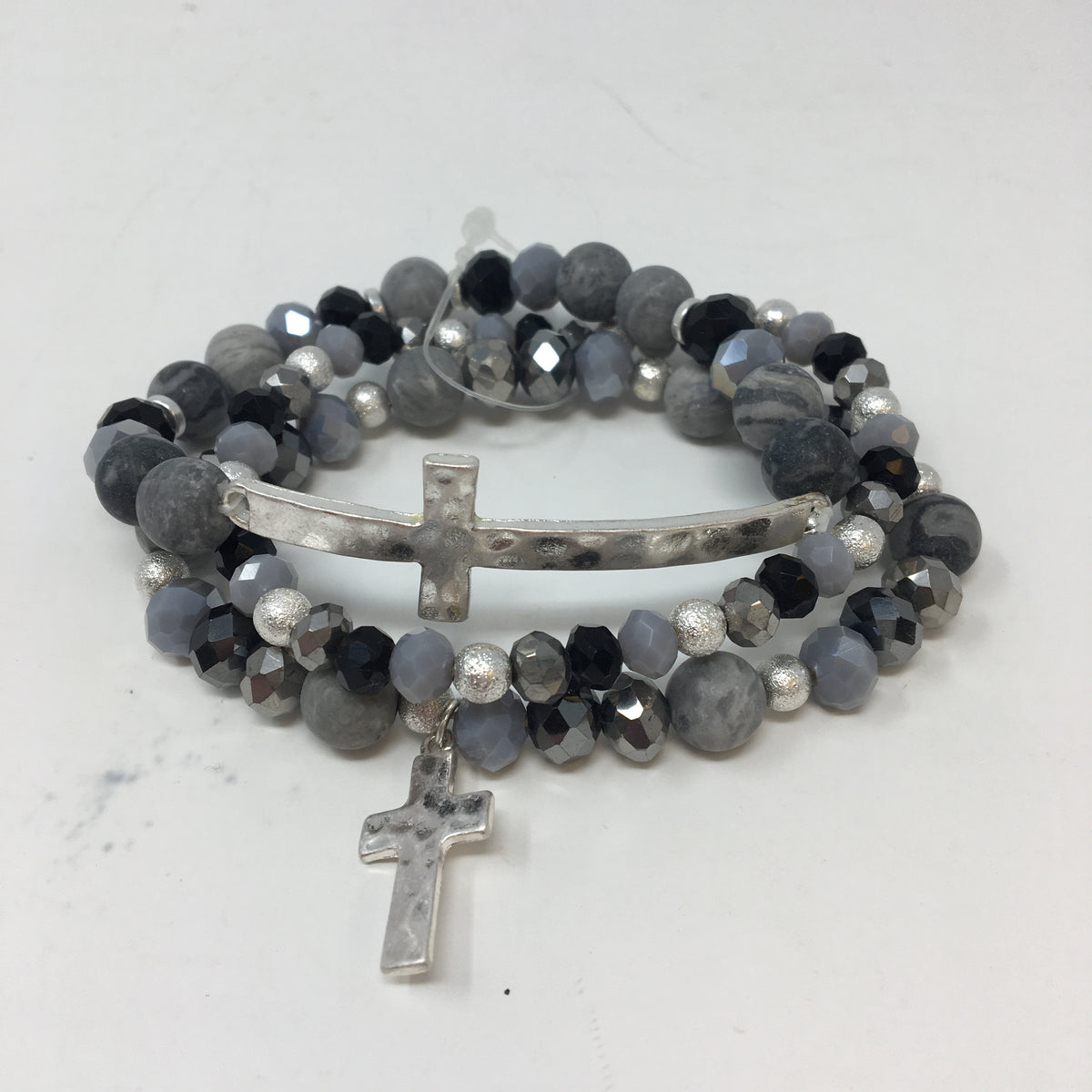 Cross Stretch Bracelet