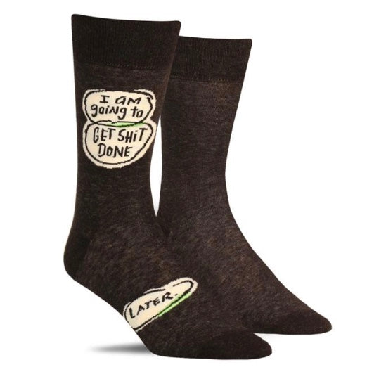 I Am Going to Get Shit Done Men&#39;s Socks