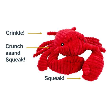 Interactive Plush Squeaker Toy
