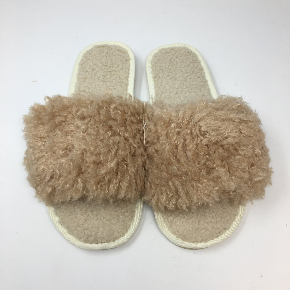 Solid Fuzzy Slippers