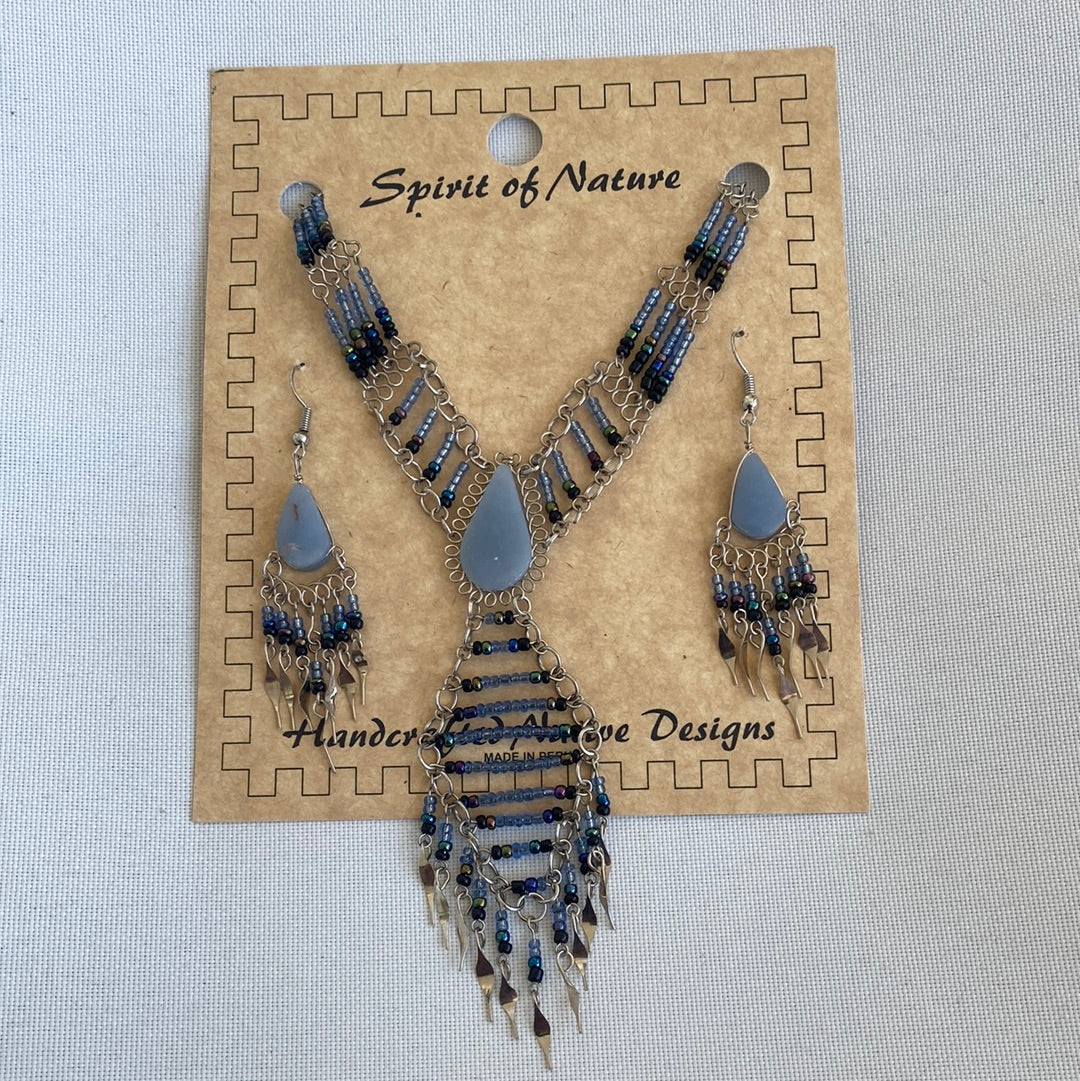 Spirit of Nature Native Necklace/Earring Set