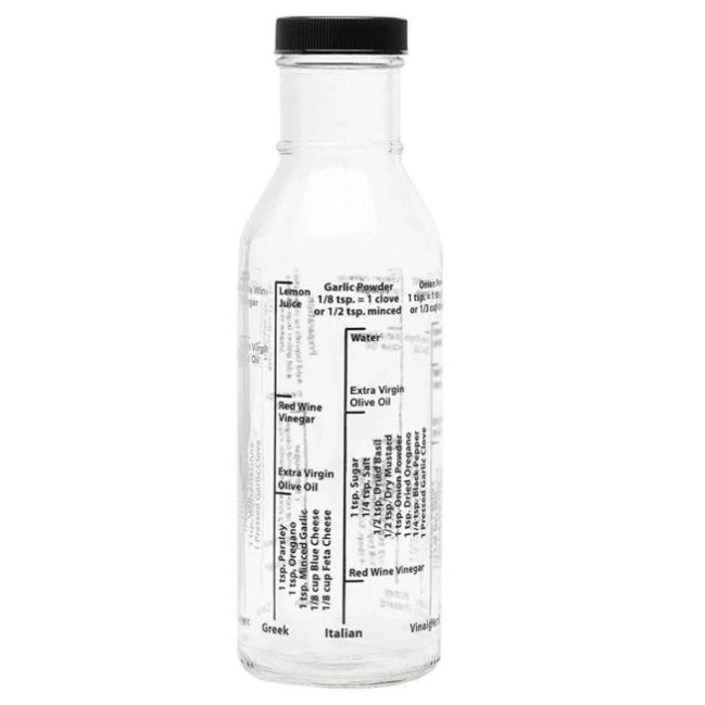 Light Salad Dressing Mixer Bottle