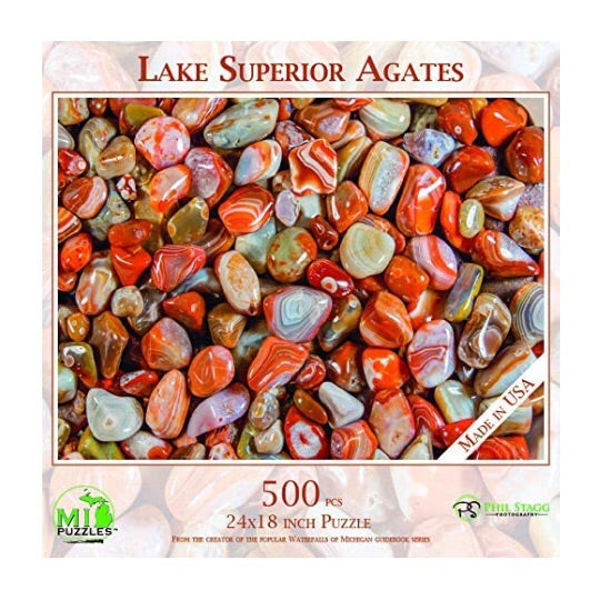 Lake Superior Agates 500 pc Puzzle