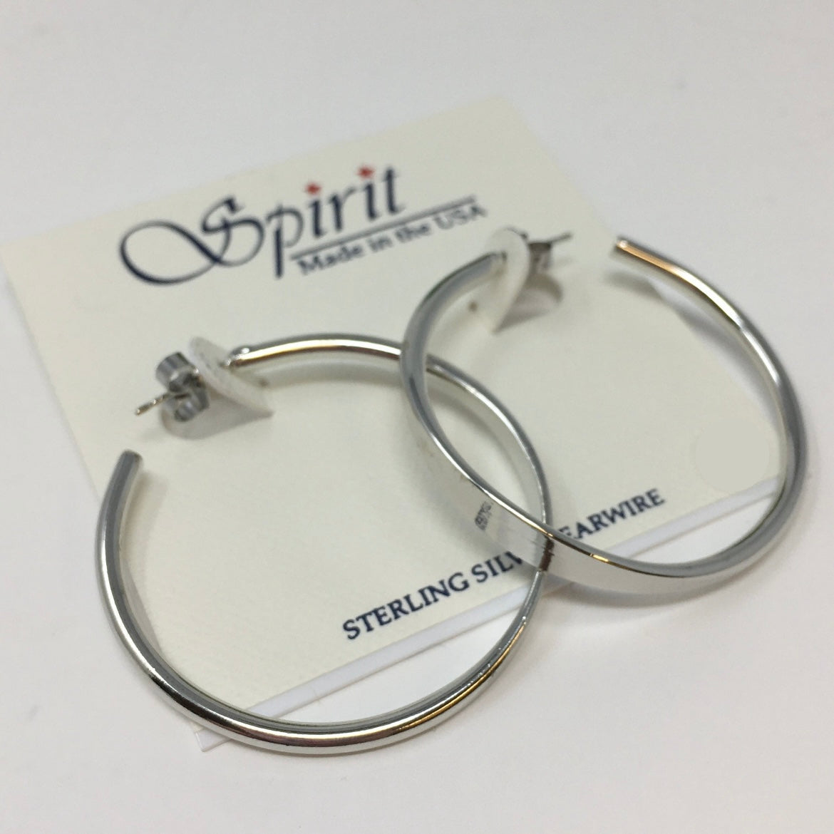 Lg Hoop w/ Flat &amp; Round Earrings Spirit