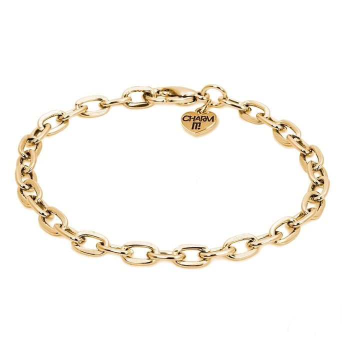 Charm It! Metal Chain Bracelet