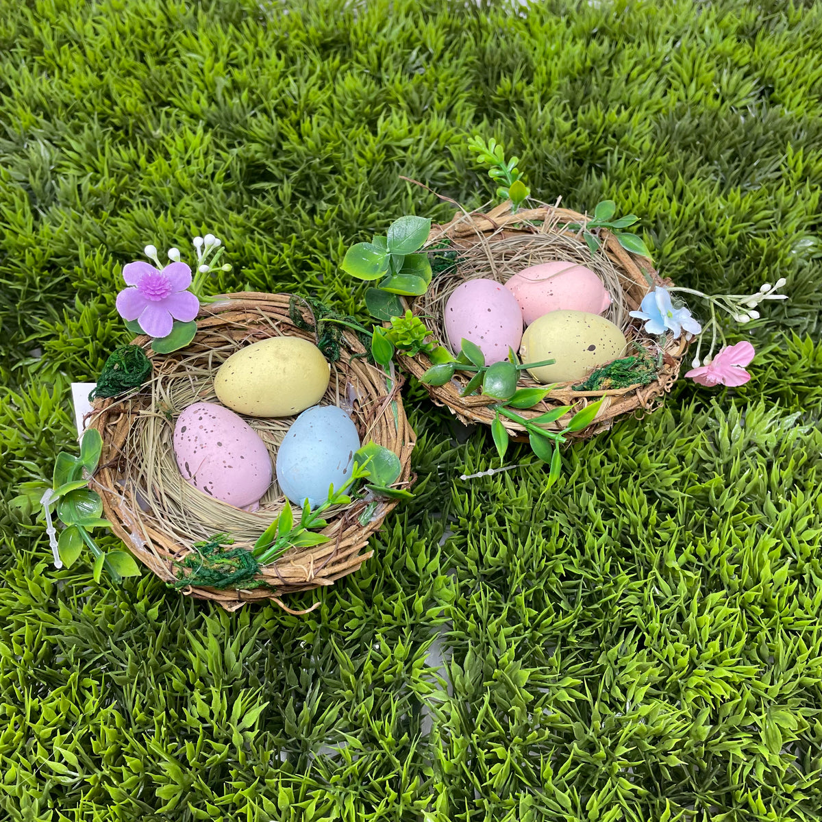 Floral Pastel Egg Nest