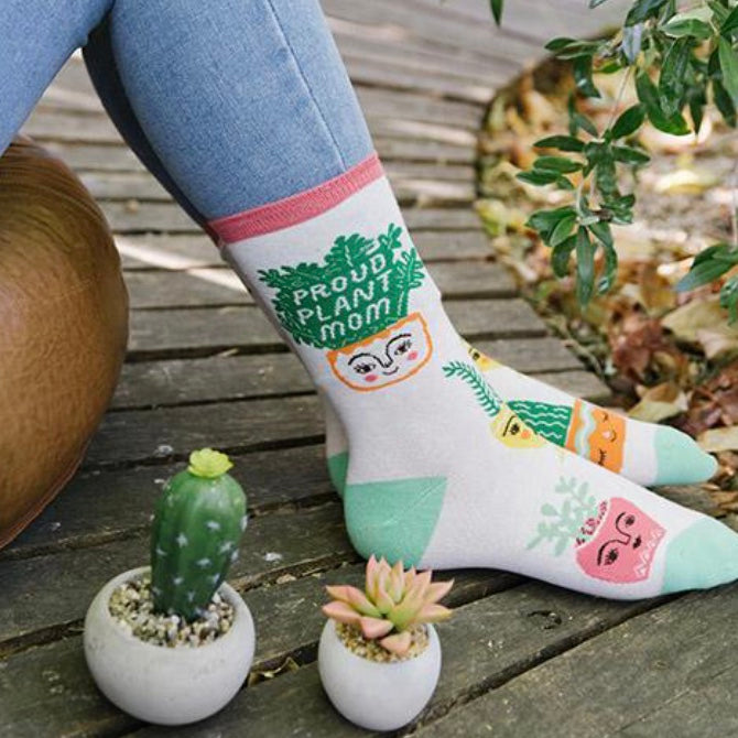 Proud Plant Mom Women&#39;s Socks