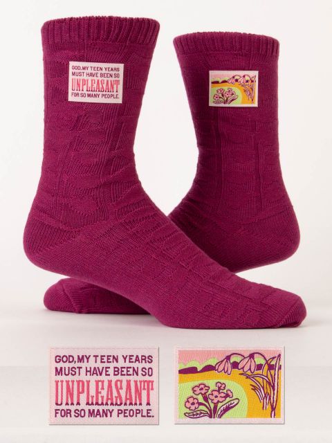 Teen Years Tag Socks