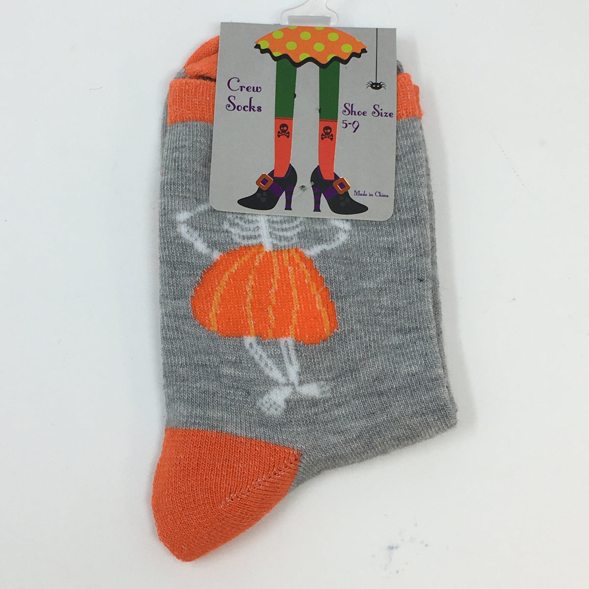 Ladies Halloween Low Cut &amp; Crew Socks