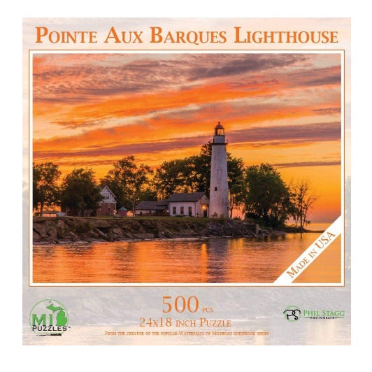 Pointe Aux Barques Lighthouse 500 pc Puzzle