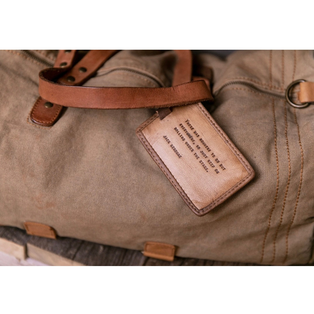 Leather Luggage Tag