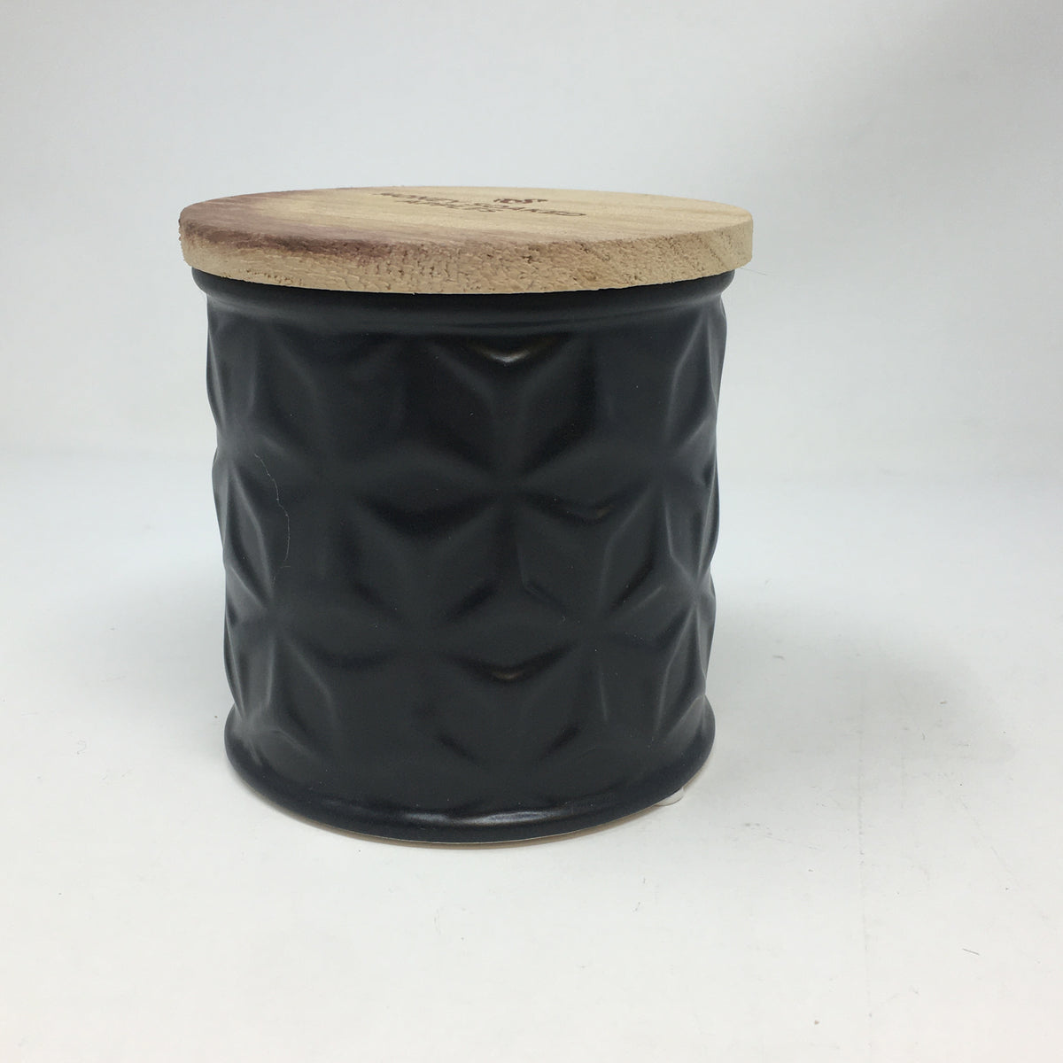 Short Round Black Candle Collection