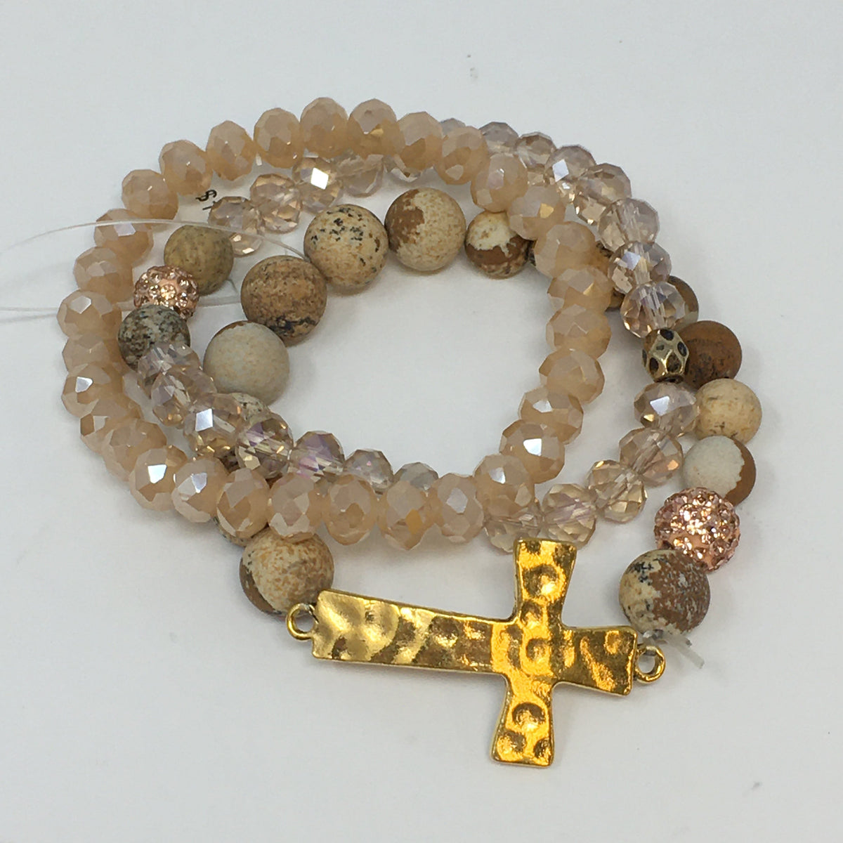 Cross Stretch Bracelet