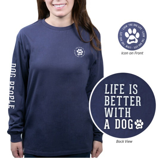 Dog People Unisex Long Sleeve T-shirt