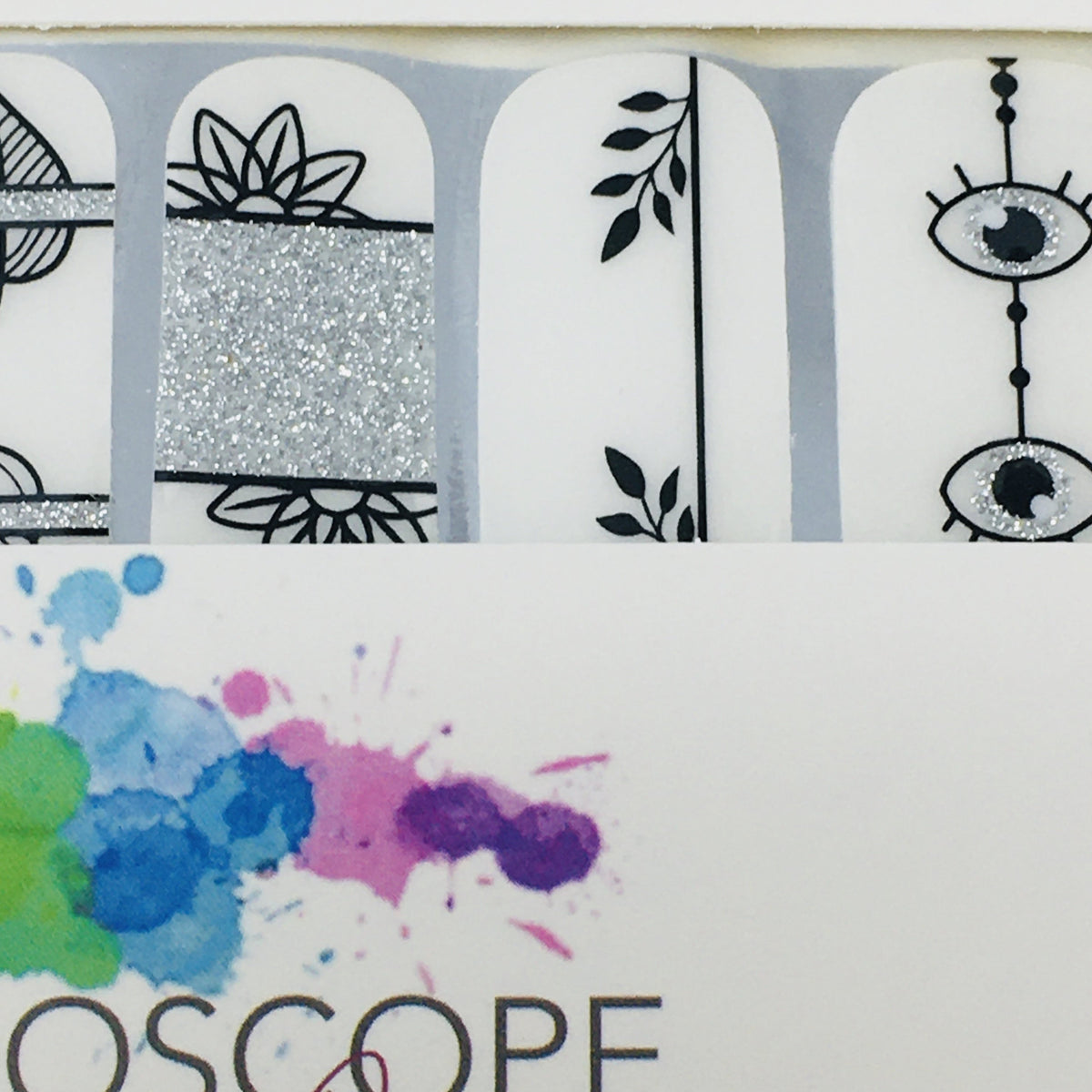 Kaleidoscope Nail Strips Barely There Collection