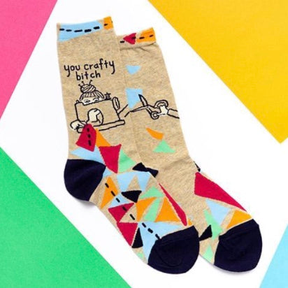 You Crafty Bitch Women&#39;s Socks