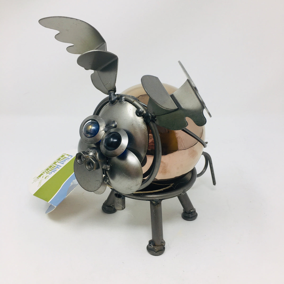 Animal Gazing Ball Garden Stake