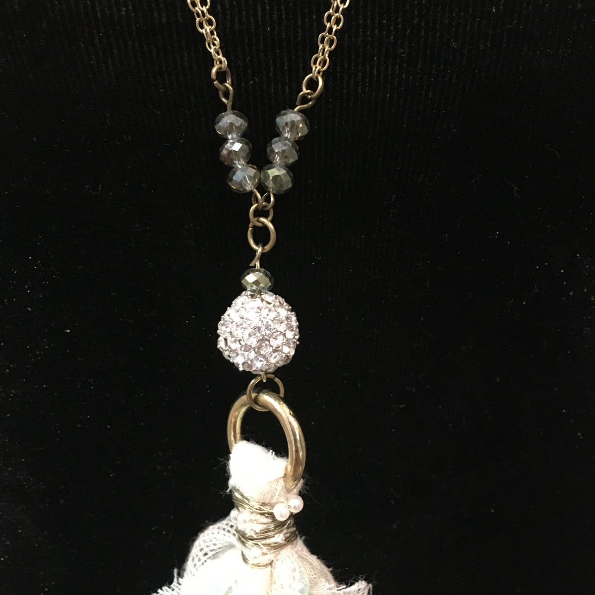 Tassel Jewel Necklace &amp; Earring