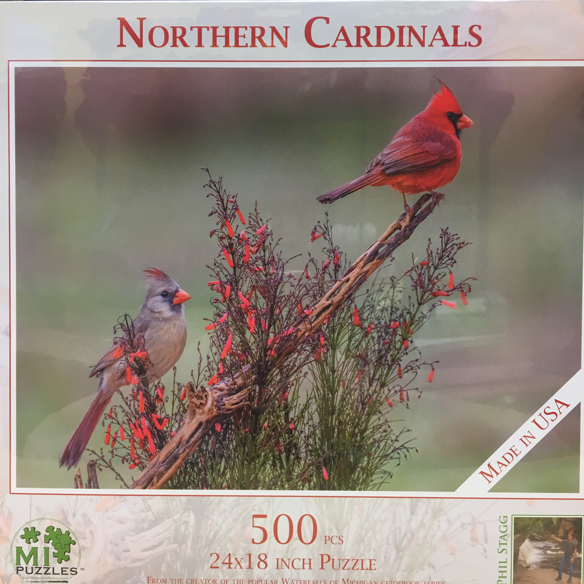 Northern Cardinals 500 pc Puzzle