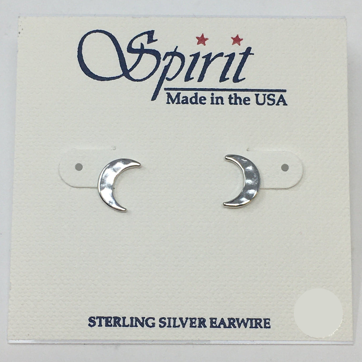 Crescent Moon Post Earrings Spirit