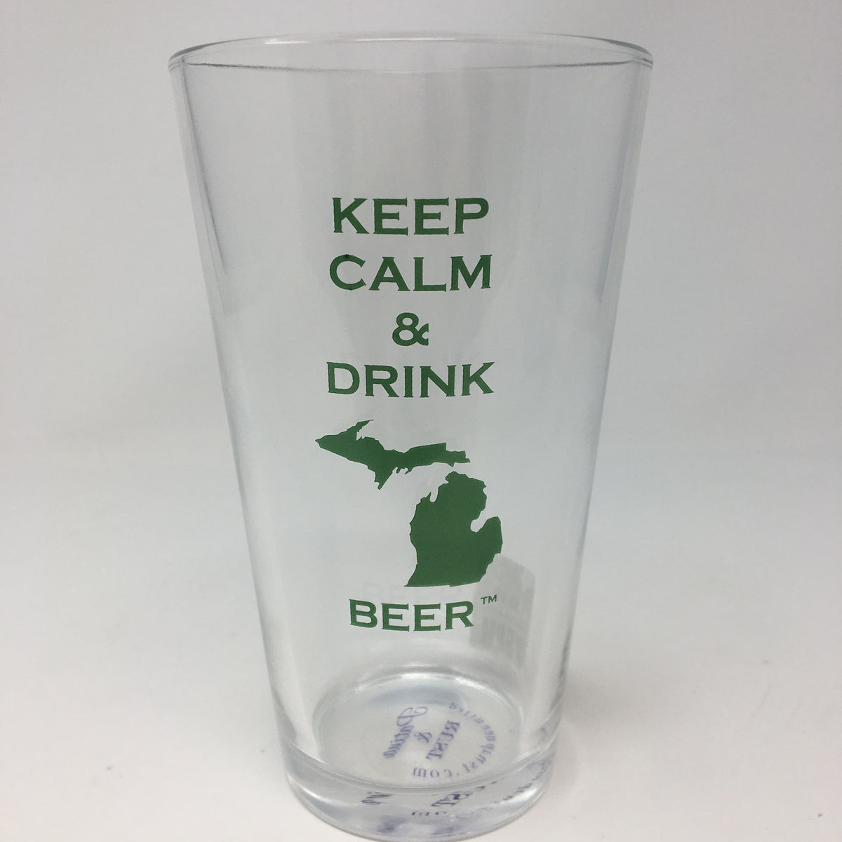 Keep Calm &amp; Drink Beer Pint Glass