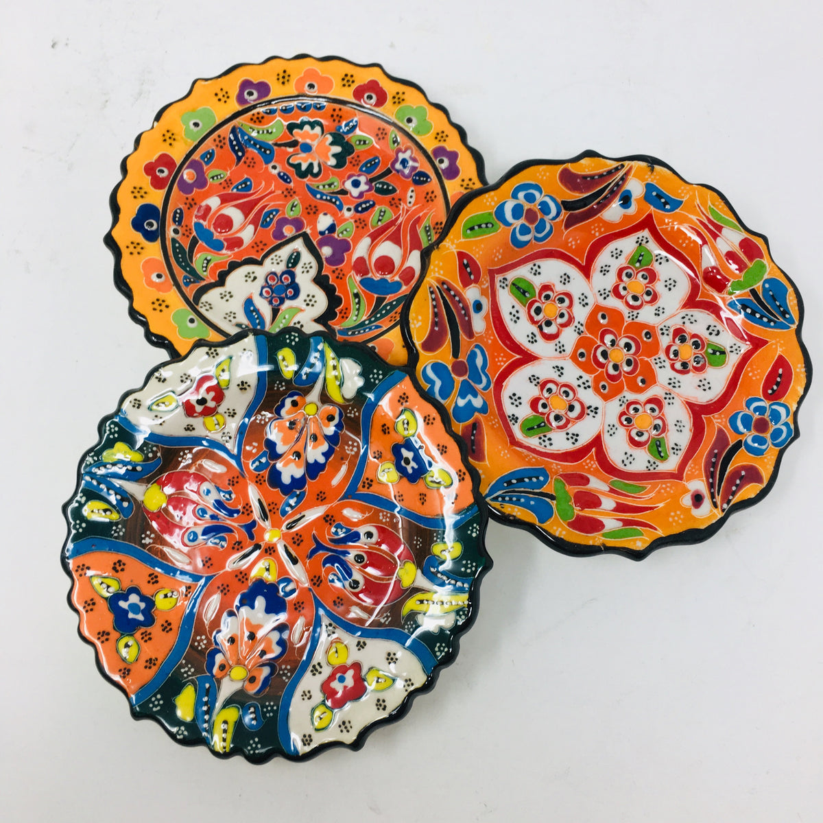 5&quot; Embossed Round Plate