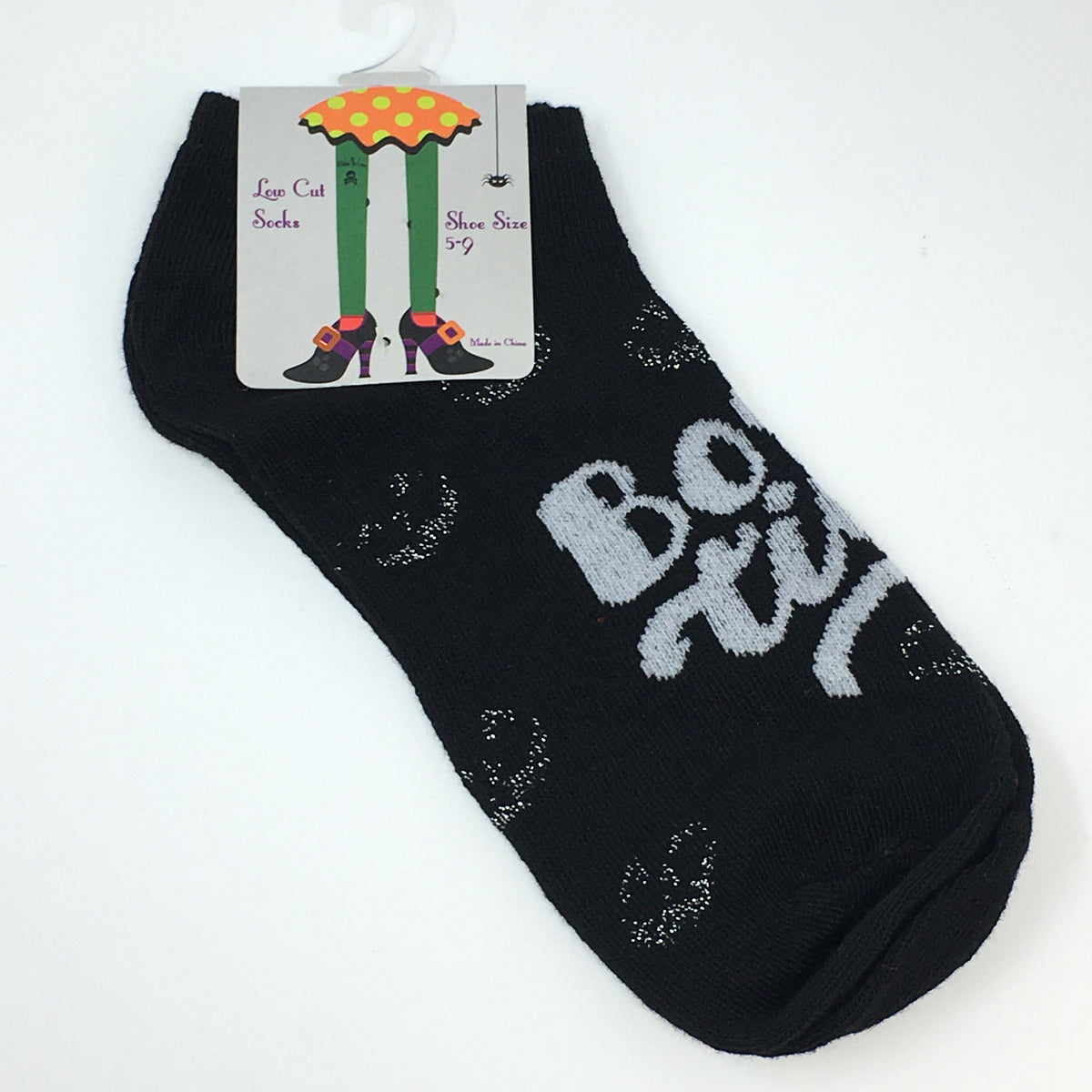 Ladies Halloween Low Cut &amp; Crew Socks