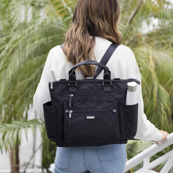 3-in-1 Convertible Backpack w/ Phone Wristlet