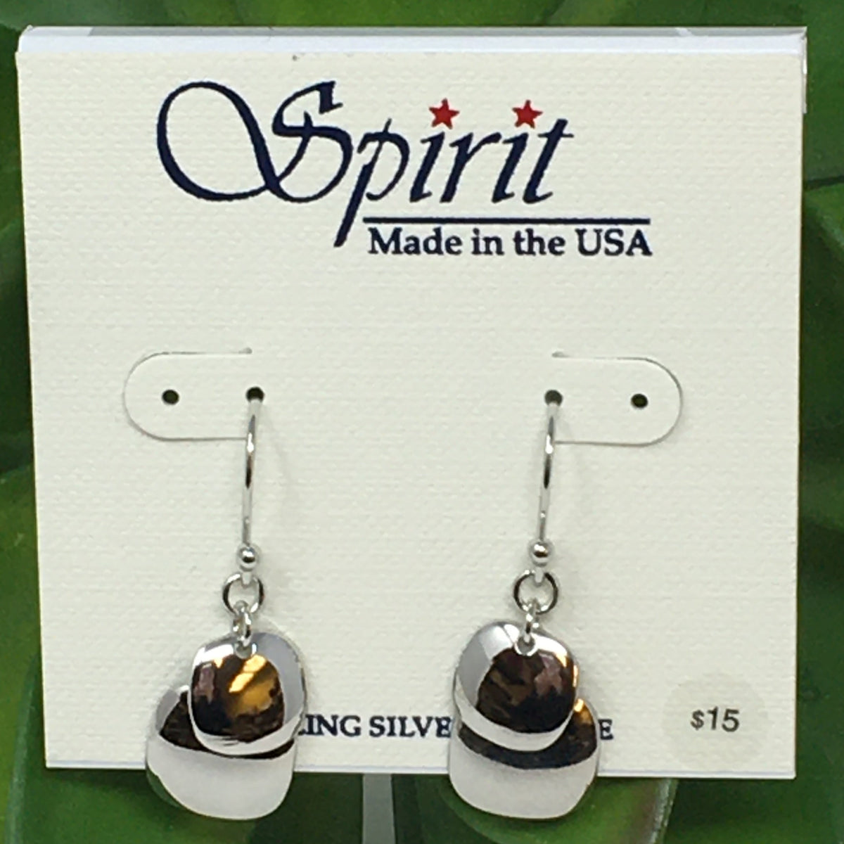 Layered Soft Squares Earrings Spirit