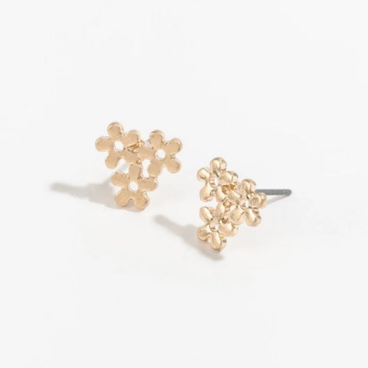 Flowers Stud Buds Earrings