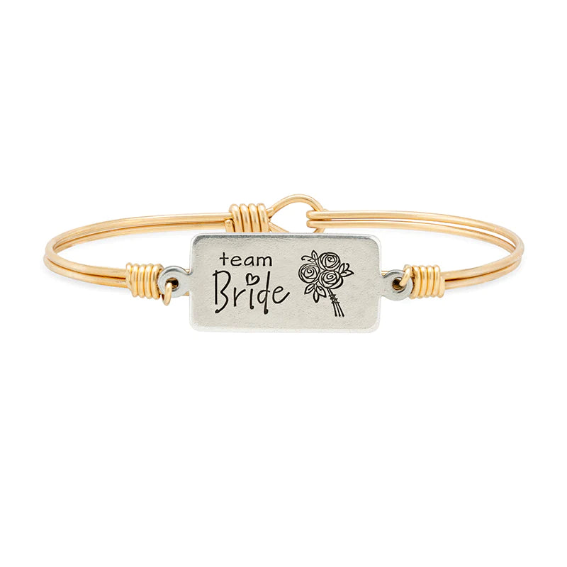 Team Bride Bangle Bracelet