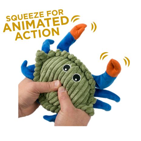 Interactive Plush Squeaker Toy