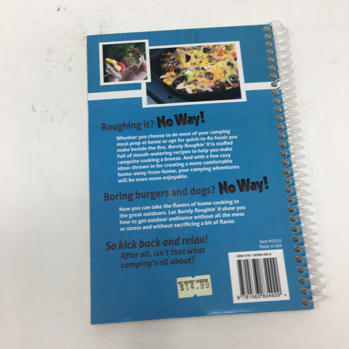 Barely Roughin It Cookbook