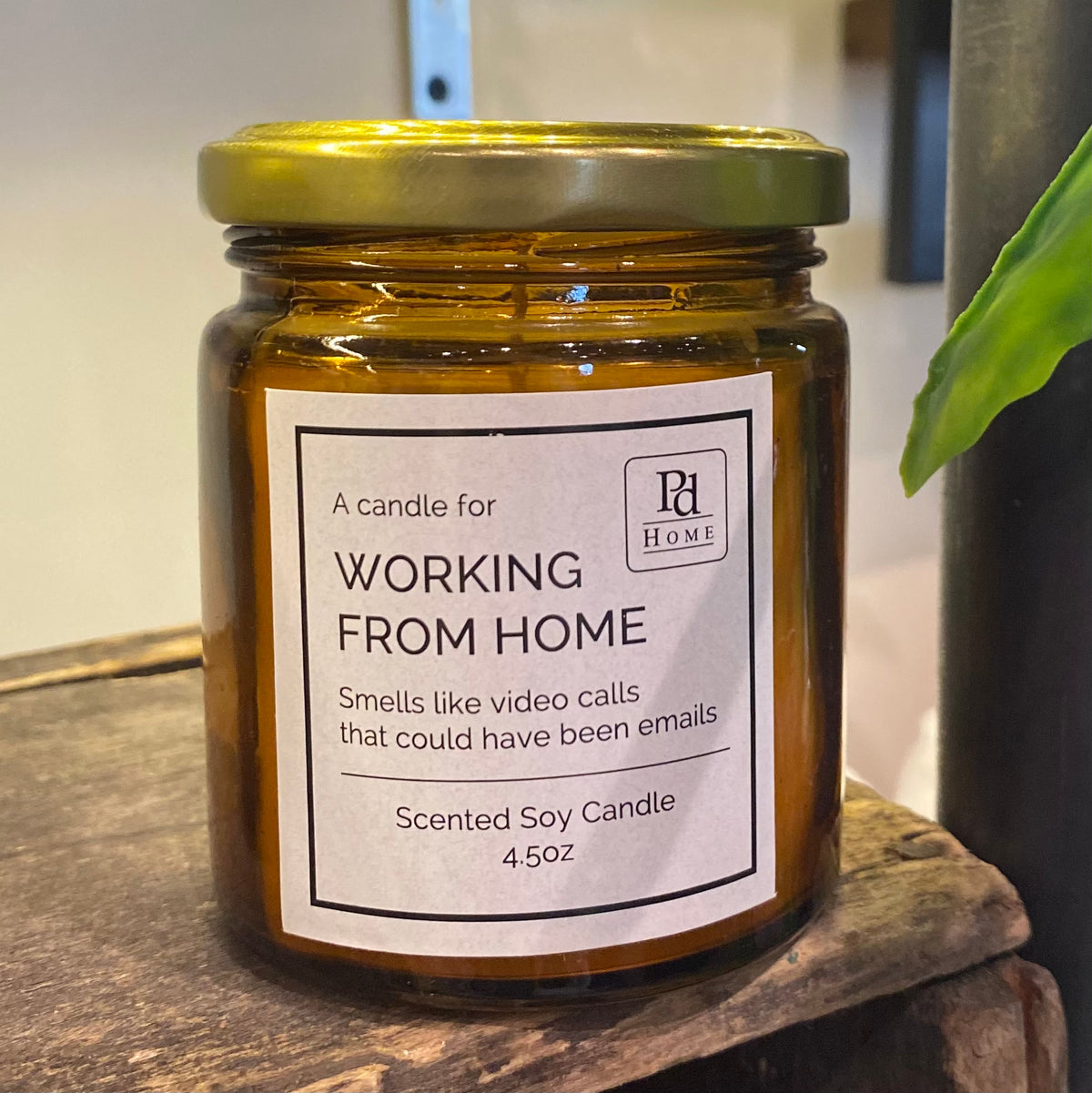 4.5oz. Working From Home Jar Candle