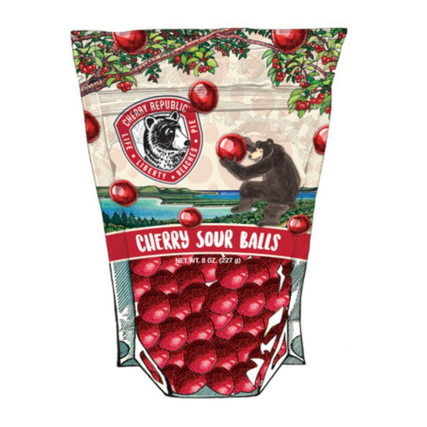 Cherry Sour Balls 8oz