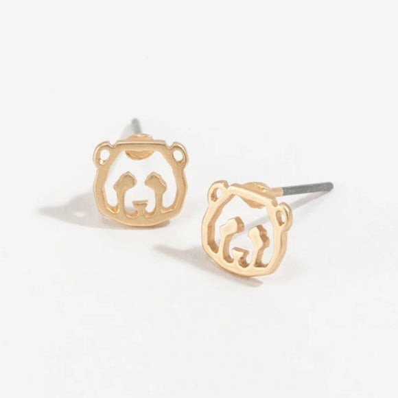 Panda Stud Buds Earrings