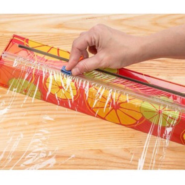 Plastic Wrap with Slide Cutter