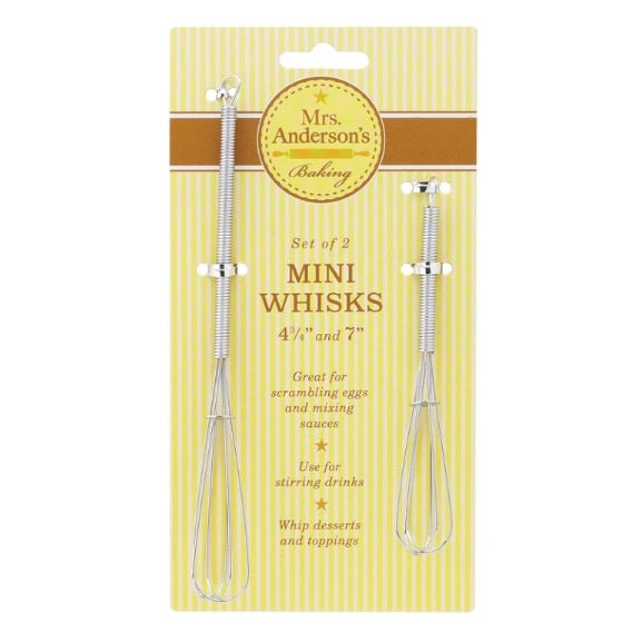 Mini Whisks Set of 2