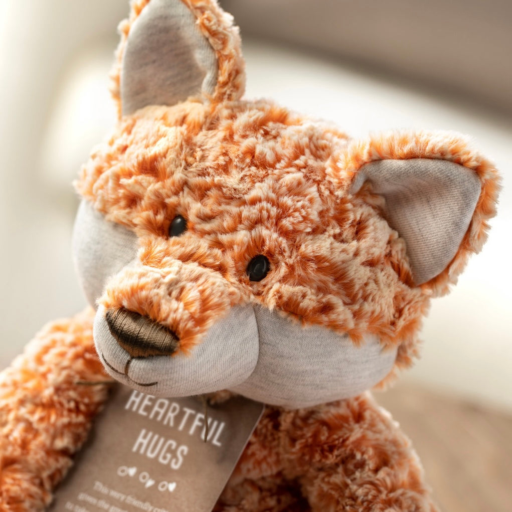 Heartful Hugs Plush Fox