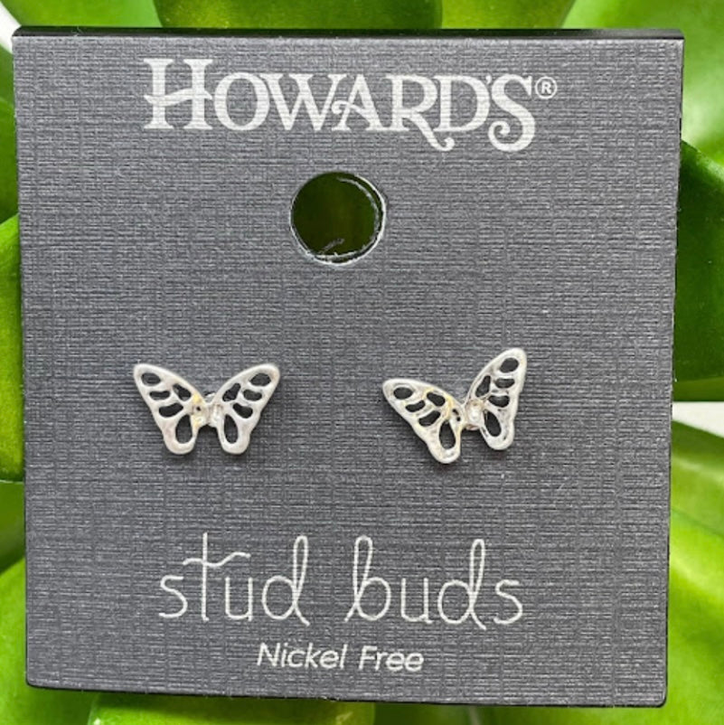 Butterfly Stud Buds Earrings