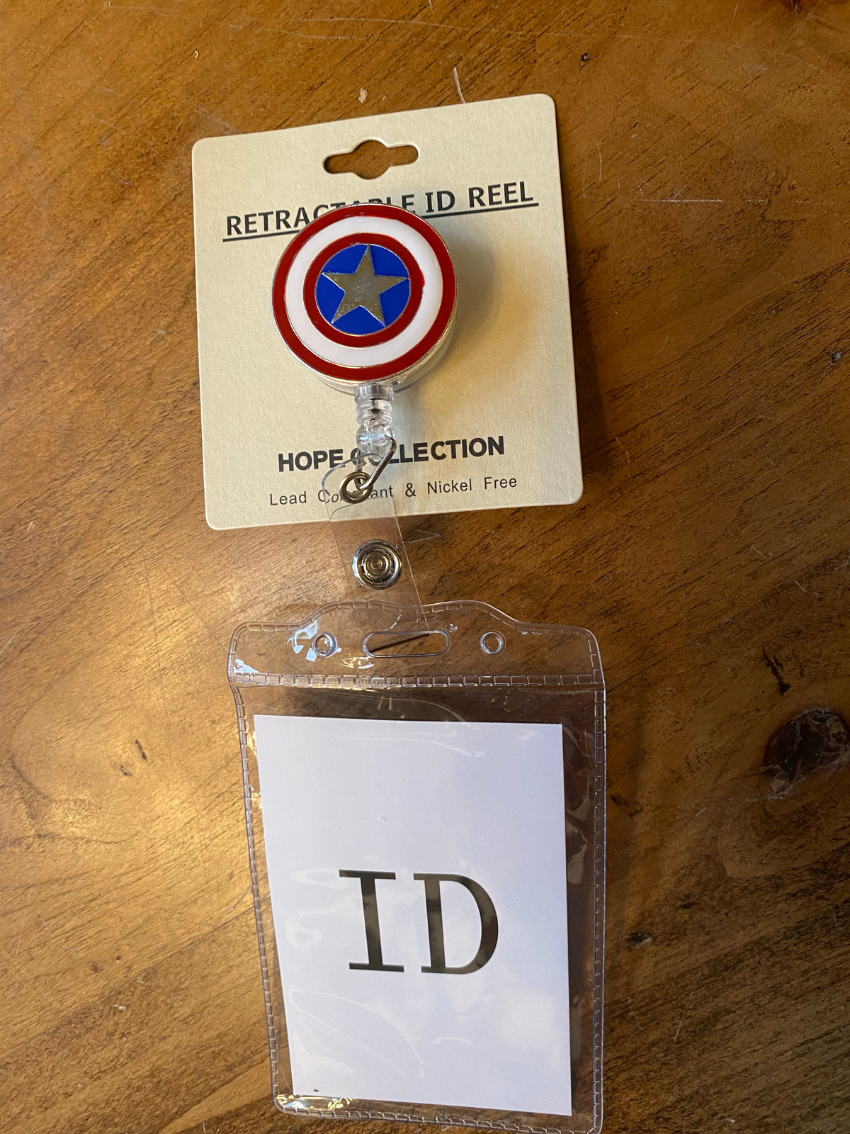 Retractable ID Reel