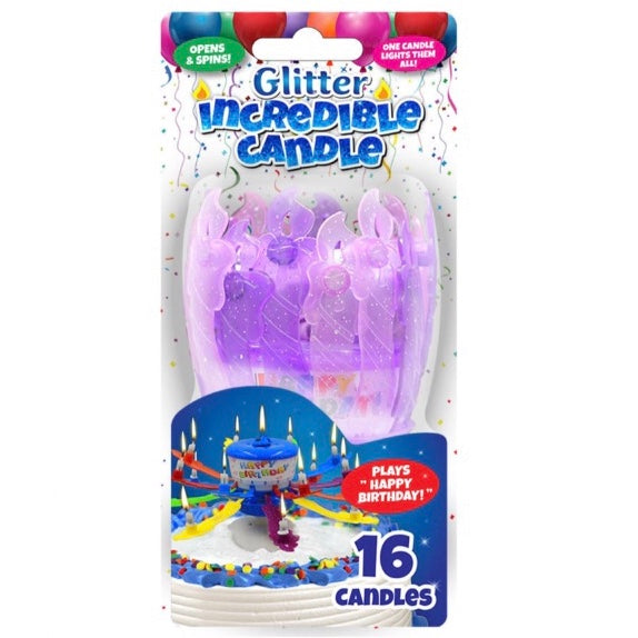 Glitter Incredible Candle